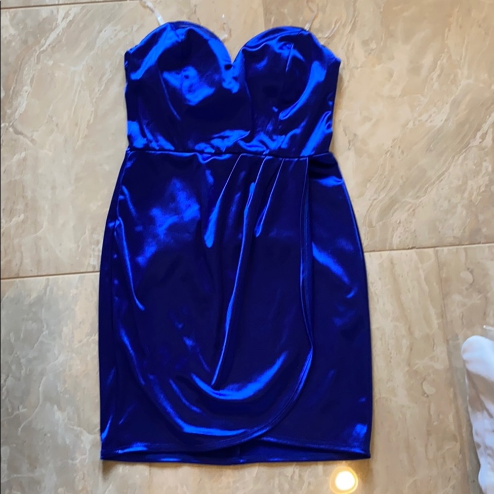 Blue dress